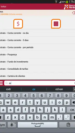 Banco do Nordeste Mobile screenshot