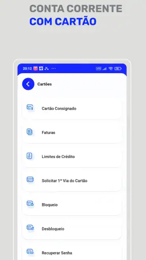 Banco Mercantil screenshot