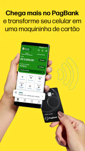 Banco PagBank: Conta, Tap On + screenshot