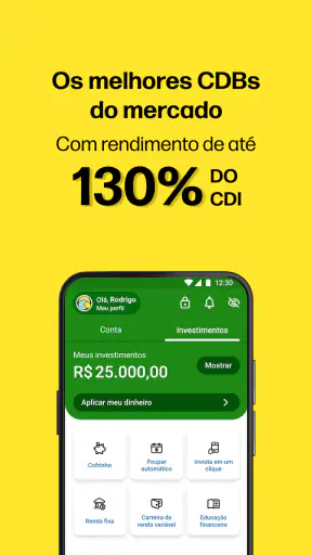 Banco PagBank: Conta, Tap On + screenshot