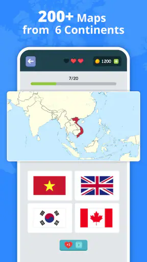 Bandeiras dos Países: Quiz screenshot