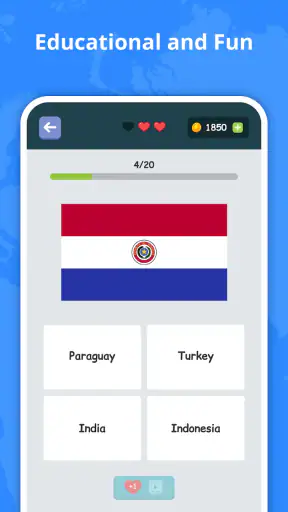 Bandeiras dos Países: Quiz screenshot