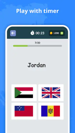 Bandeiras dos Países: Quiz screenshot