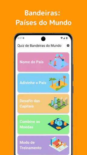 Bandeiras: Países do Mundo screenshot
