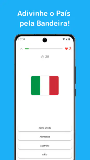 Bandeiras: Países do Mundo screenshot