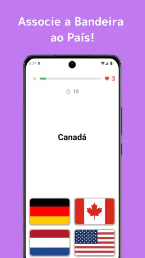 Bandeiras: Países do Mundo screenshot