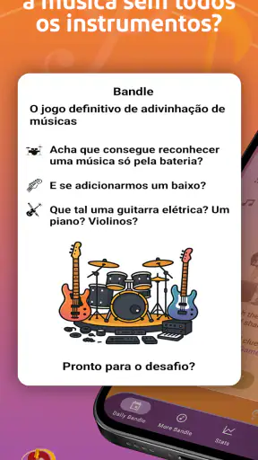 Bandle - Adivinhe a música screenshot