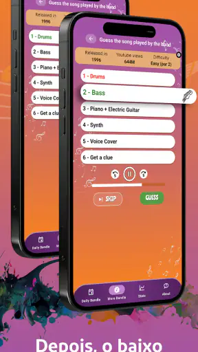 Bandle - Adivinhe a música screenshot