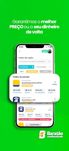 Baratão Combustíveis screenshot