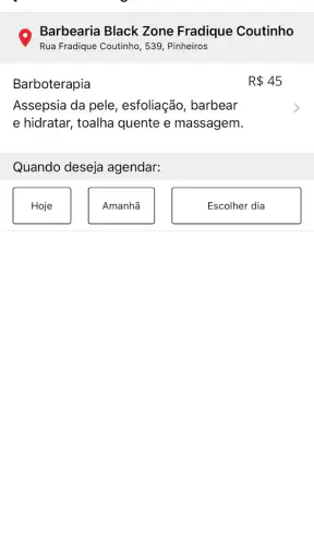 Barbearia Black Zone screenshot