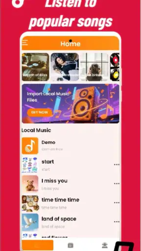 BeatJoy: Offline Music Player screenshot