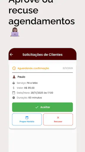 Beauty Agenda - Atendimentos screenshot