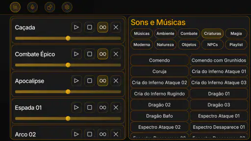 BeEpic: Sons para RPG screenshot