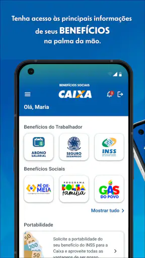 Benefícios Sociais CAIXA screenshot