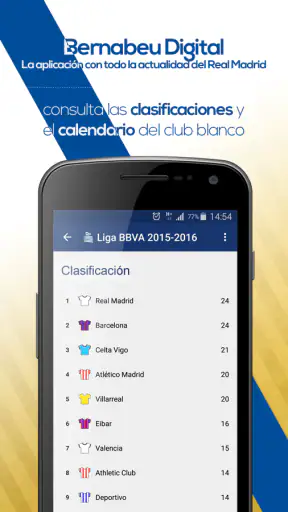 Bernabéu Digital (Real Madrid) screenshot