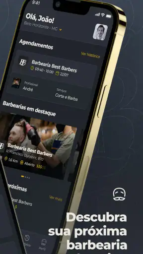 BestBarbers: App de barbearias screenshot