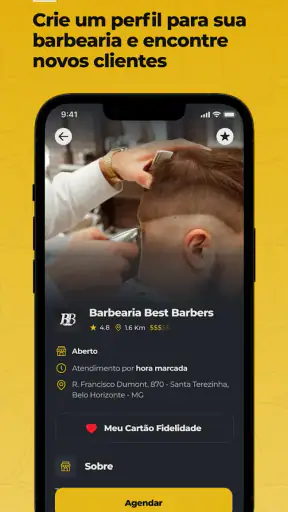 BestBarbers: App de barbearias screenshot