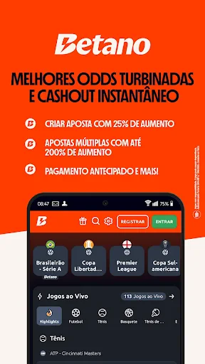 Betano - ApostasOnline&Cassino screenshot