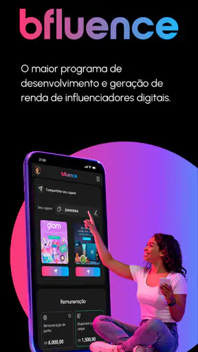 bfluence screenshot