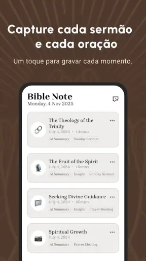 Bible Note Taker & Recorder screenshot