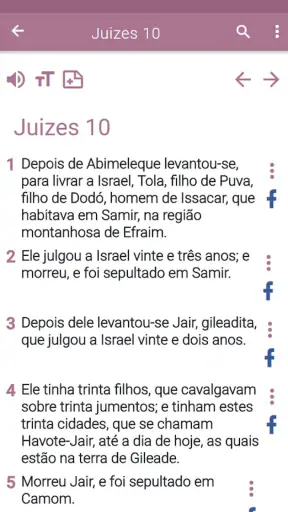 Bíblia Almeida Revista screenshot