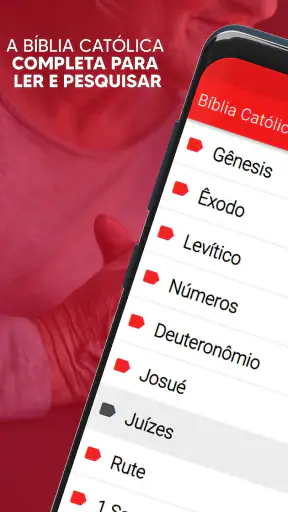 Bíblia Católica em áudio screenshot