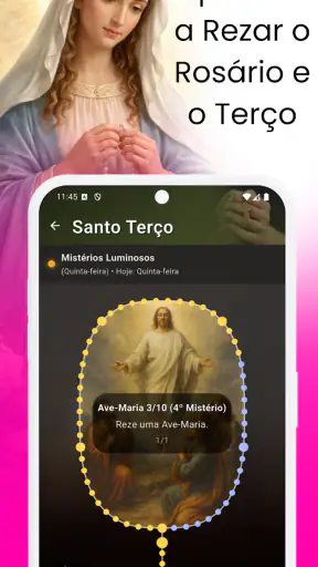 Bíblia Católica Terço Liturgia screenshot