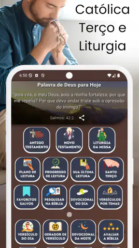 Bíblia Católica Terço Liturgia screenshot