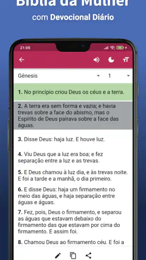 Bíblia da Mulher e Devocional screenshot