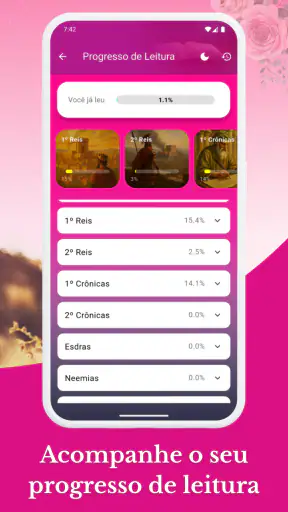 Bíblia da Mulher Harpa Áudio screenshot
