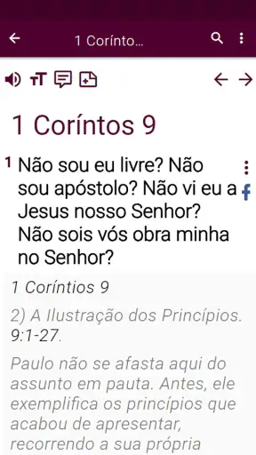 Bíblia de estudo pregai audio screenshot