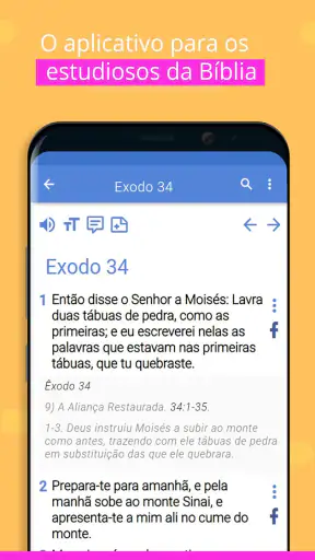 Bíblia estudos com explicações screenshot