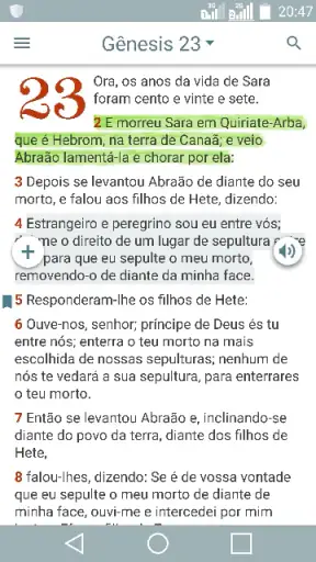 Biblia João Ferreira Almeida screenshot