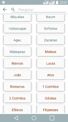 Biblia João Ferreira Almeida screenshot