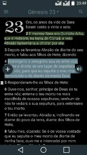 Biblia João Ferreira Almeida screenshot