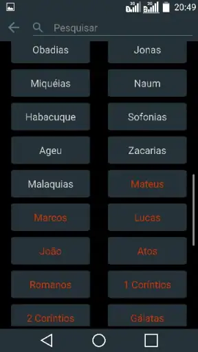 Biblia João Ferreira Almeida screenshot