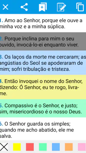 Bíblia Linguagem Atual Offline screenshot