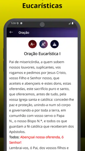 Bíblia Sagrada Católica Oração screenshot