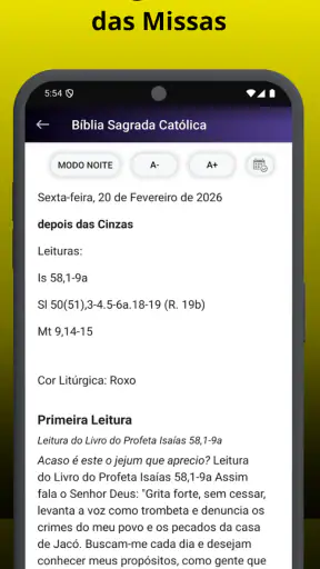 Bíblia Sagrada Católica Oração screenshot