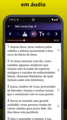 Bíblia Sagrada Católica Oração screenshot