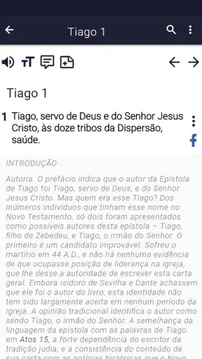 Bíblia Sagrada de Estudo screenshot