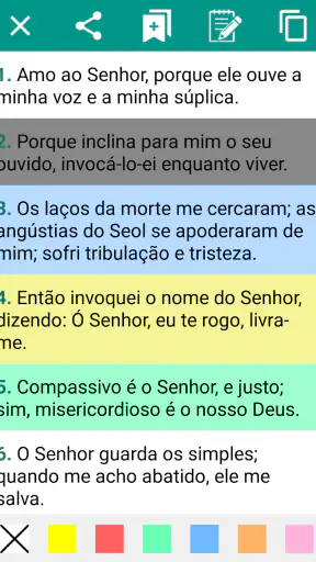 Bíblia Sagrada Estudos screenshot
