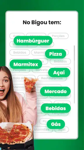 Bigou Delivery de Comida screenshot