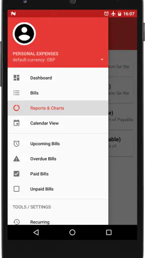 Bills Reminder & Organizer screenshot