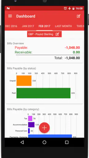 Bills Reminder & Organizer screenshot