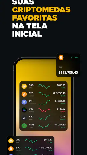 Binance Compre Bitcoin Cripto screenshot