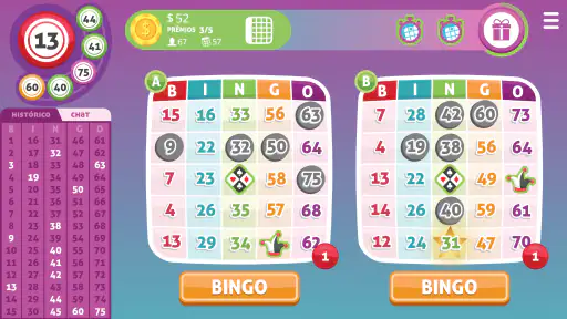 Bingo Online MegaJogos screenshot