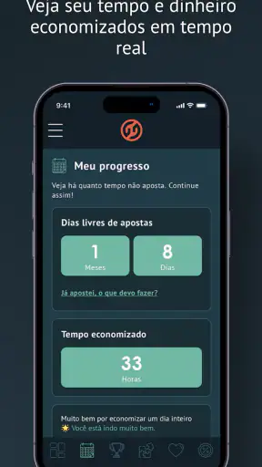 Bloqueio aposta - Gamban screenshot