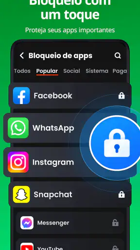Bloqueio de Aplicativos: Senha screenshot