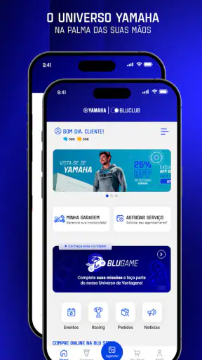 BLU CLUB YAMAHA screenshot